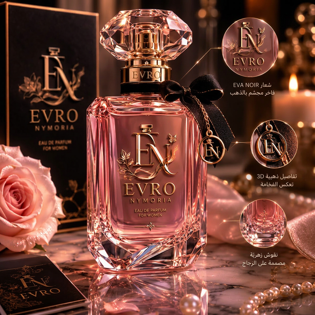 EVRO fragrance — where elegance meets mystery