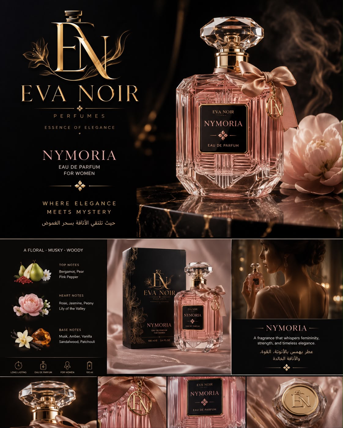 Nymoria — fragrance notes composition