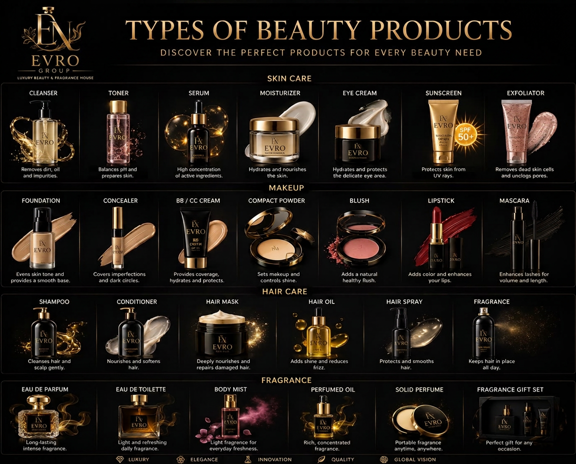 EVRO beauty essentials