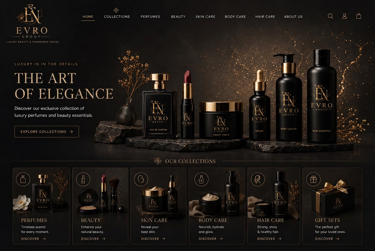 EVRO body care — bath and body rituals
