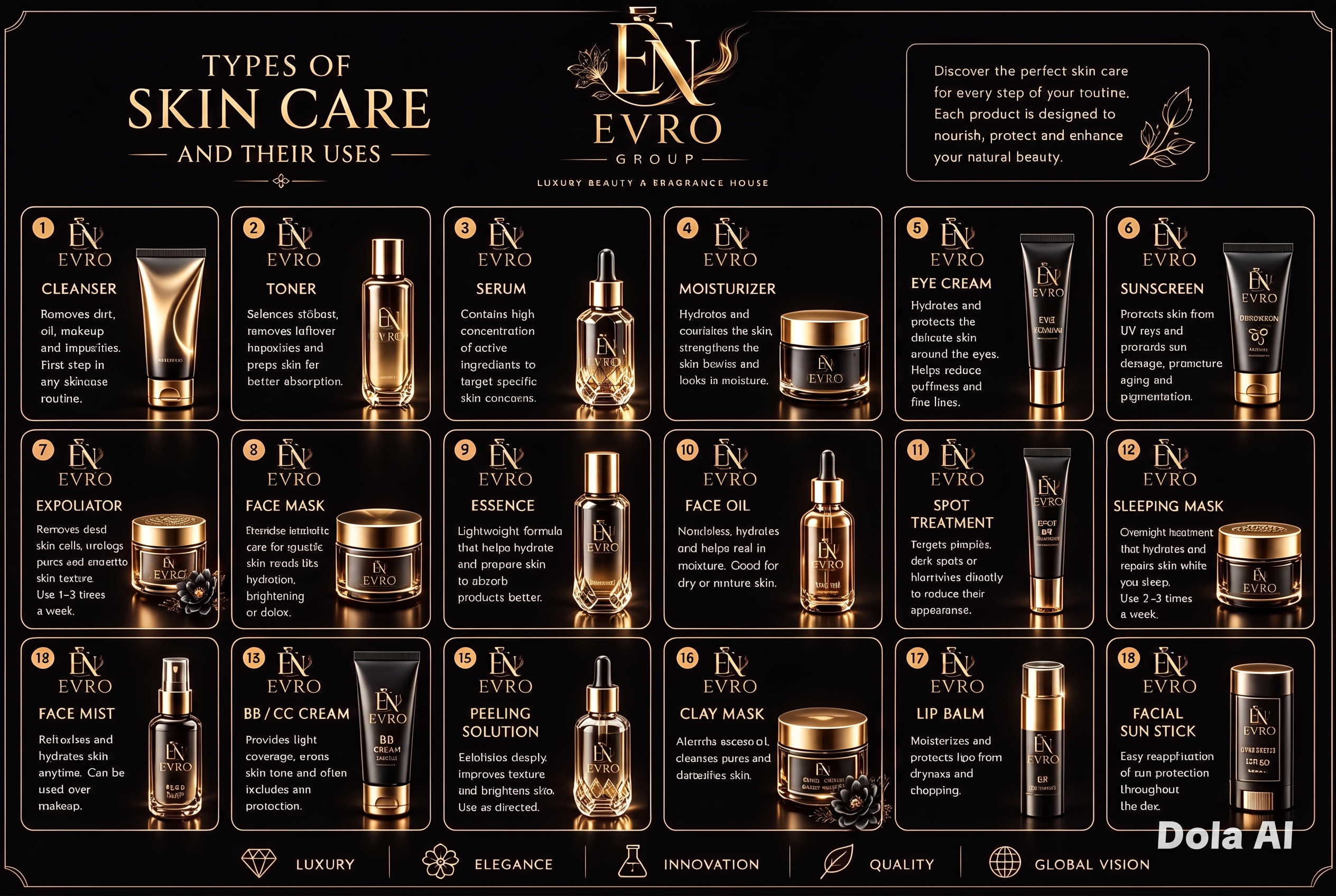 EVRO skin care and its uses